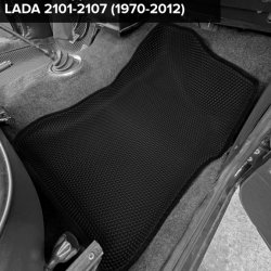 3D коврики EVA с бортами Lada 2101, 2102, 2103, 2104, 2105, 2106, 2107 (1970-2012)