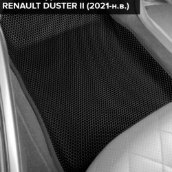 3D коврики EVA с бортами Renault Duster II (2020-н.в.)