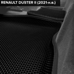 3D коврики EVA с бортами Renault Duster II (2020-н.в.)