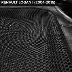 3D коврики EVA с бортами Renault Logan I (2004-2015)
