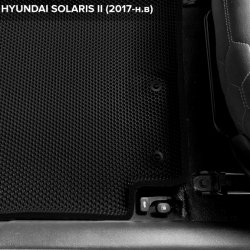 3D коврики EVA с бортами Kia Rio IV (2017-н.в.)