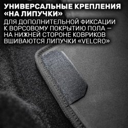 2D коврики EVA Changan CS85 (2019-н.в.)