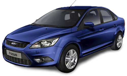 2D коврики EVA в салон и багажник  на Ford Focus II седан (2004-2011)
