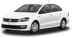 2D коврики EVA в салон и багажник на Volkswagen Polo V седан (2017-2020)