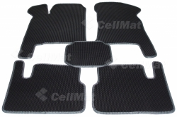 2D коврики EVA в салон и багажник на Lada Priora хэтчбек (2007-2018)