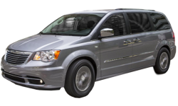 2D коврики EVA в салон на Chrysler Town & Country V рестайлинг (2010–2016)