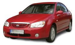 2D коврики EVA в салон и багажник на Kia Cerato I седан (2003-2009)