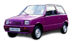 2D коврики EVA в салон на Lada Ока (1987-2008)
