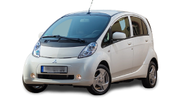 2D коврики EVA в салон на Mitsubishi i-MiEV, правый руль (2009-2015)
