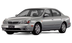 2D коврики EVA в салон и багажник на Nissan Cefiro V A33, правый руль (1998-2003)